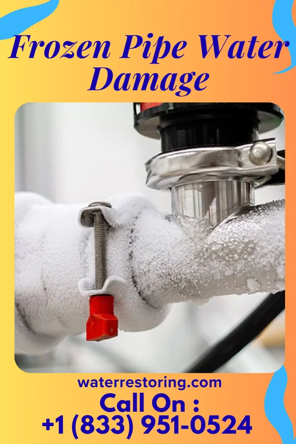 Frozen Pipe Water Damage in Aulander, NC